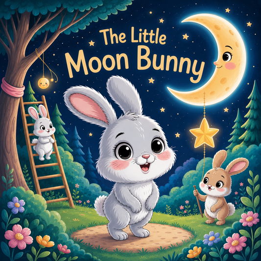🌙 The Little Moon Bunny – Magical Sleep Story for Kids